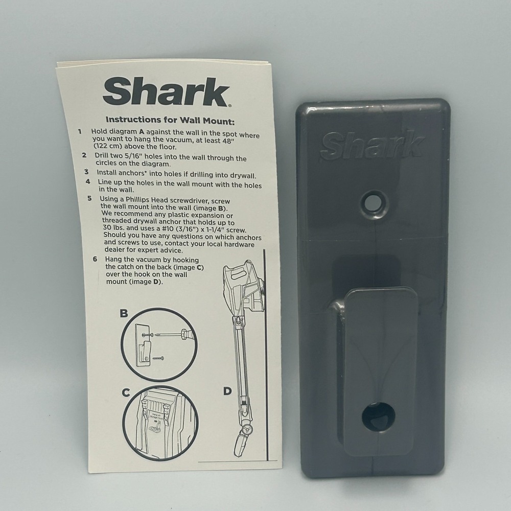 SHARK‎ ROCKET Vacuum HV300 HV320 Wall Mount Bracket Attachment Holder Storage